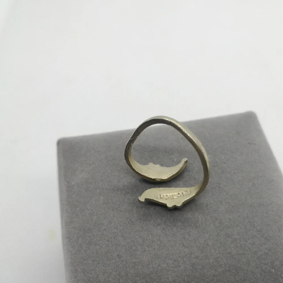 Adjustable  sterling ring - Picture 2 of 2